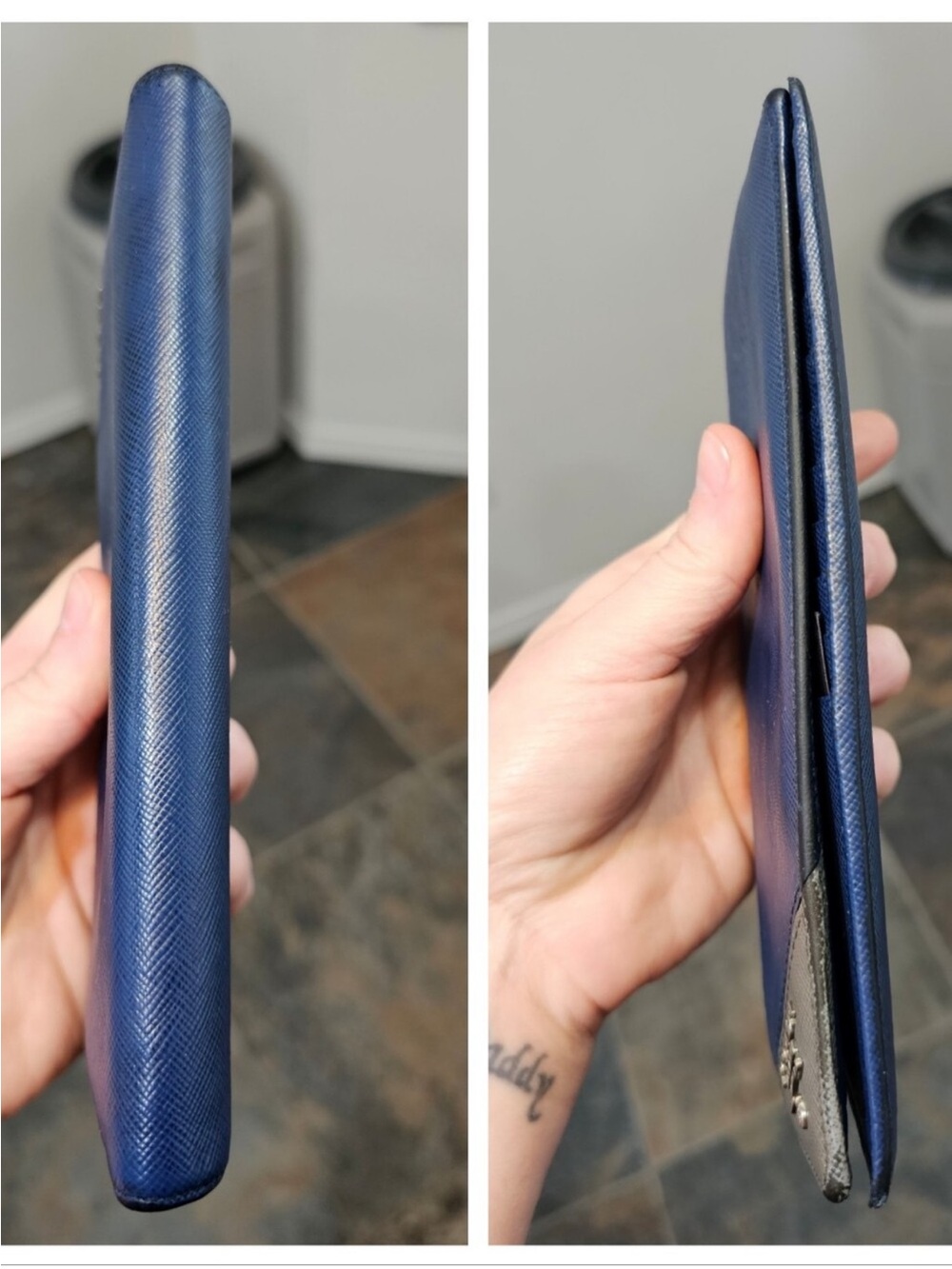 Prada Saffiano Leather Long Wallet - AUTHENTICITY CARD
INCLUDED - MSRP $830 - Picture 5 of 16